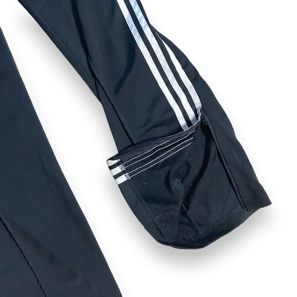 Adidas original Adi color firebird track pants black stripes Size Small - Picture 7 of 9